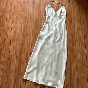 Zara Ivory Tea Length Dress